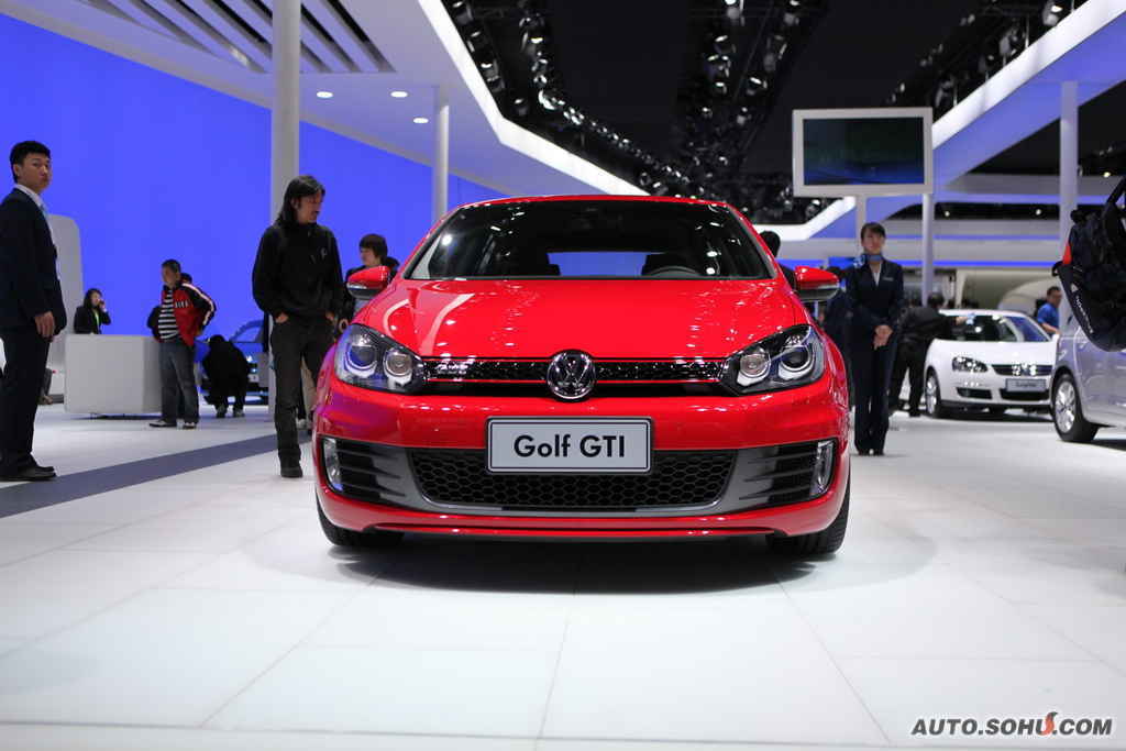 大众 一汽大众 高尔夫gti 大众高尔夫gti车展实拍