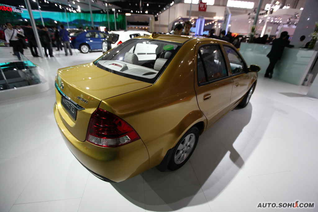 全球鹰 吉利 gc3 全球鹰gc3车展实拍