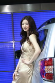 2009上海车展斯巴鲁车模