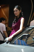 2009上海车展奔驰车模