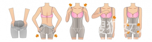 蕾哈娜狂爱塑身内衣 科学勒出小蛮腰