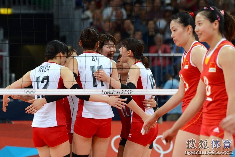 高清:<em>中国女排</em>迎战日本队 首局失利王一梅失望