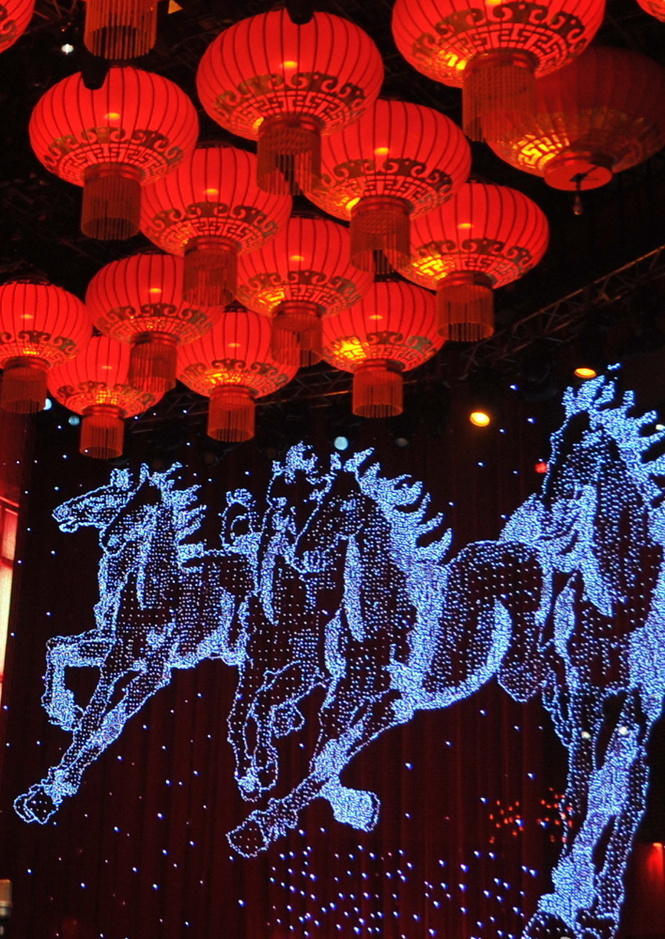 网曝春晚舞台效果及观众席年味足-娱乐频道