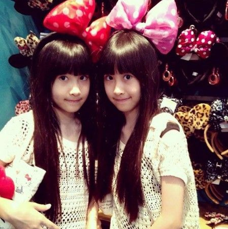台湾萝莉双胞胎萌照网络爆红 <em>邻家有女</em>已长成