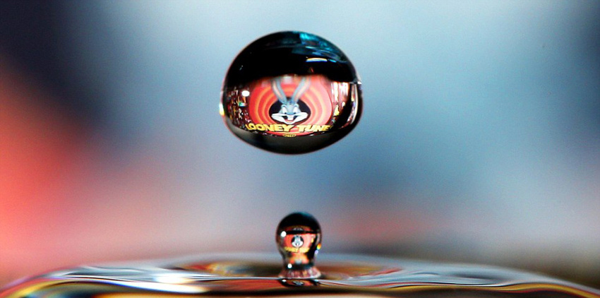 一水一世界 创意的"水滴艺术"