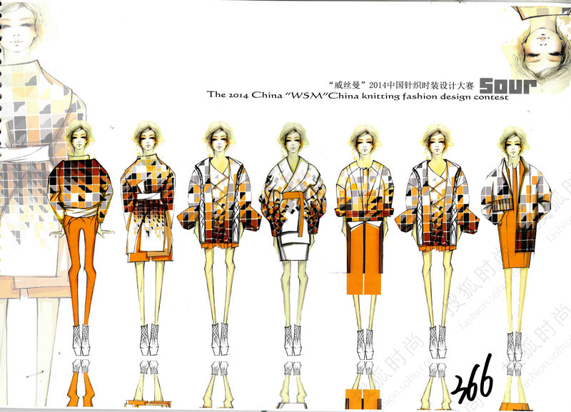 “威丝曼”2014中国针织时装设计大赛初评揭晓6239825-搜狐时尚频道图片库-大视野-搜狐