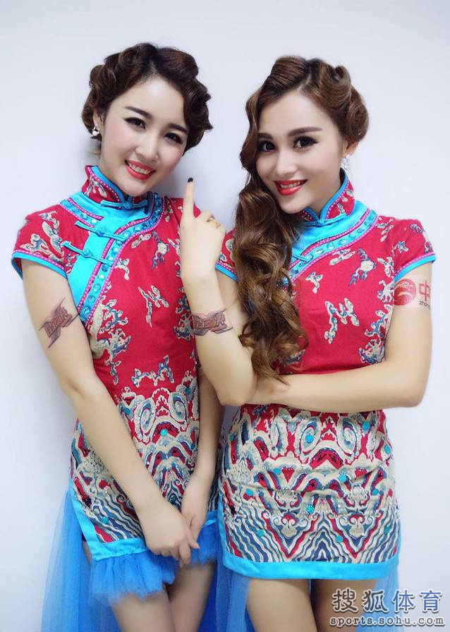 高清图:昆仑决擂台上的女性元素 巾帼美女斗艳