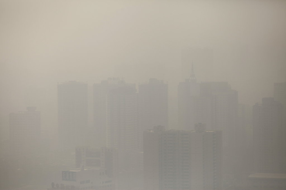 【转载】 单双号限行下的兰州:雾霾依旧