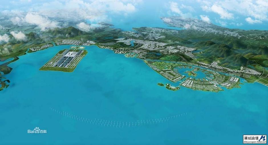 大连耗资数百亿填海 欲造世界最大海上机场5378629-财经频道图片库-大视野-搜狐