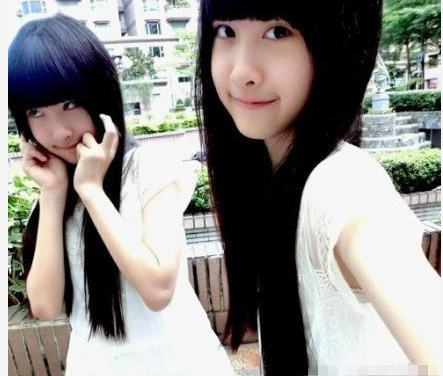 台湾人气双胞胎曝近照 12岁<em>姐妹俩</em>6538637-教