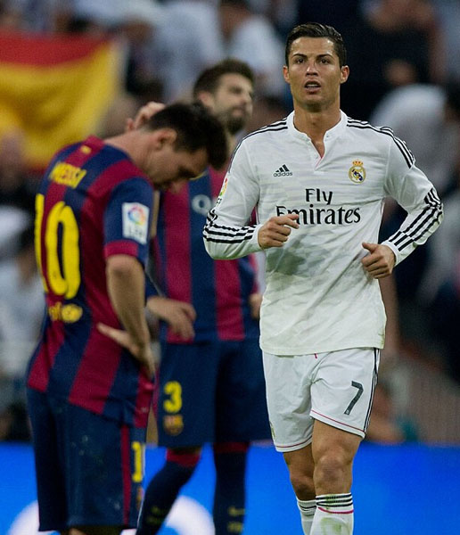 细数那些年C罗虐过的球队 巴萨马竞难幸免(图