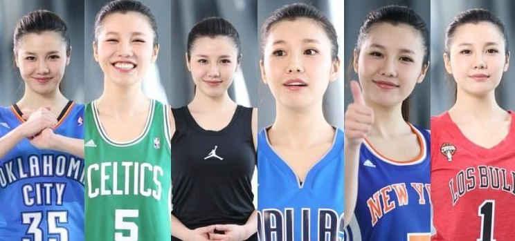 央视篮球美女主播走红图片