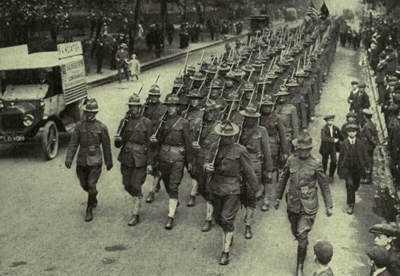 第一次世界大战中的美国军队6978245-军事频道图片库-大视野-搜狐