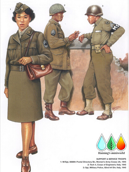 二战美军非洲裔美国人部队7688745-军事频道