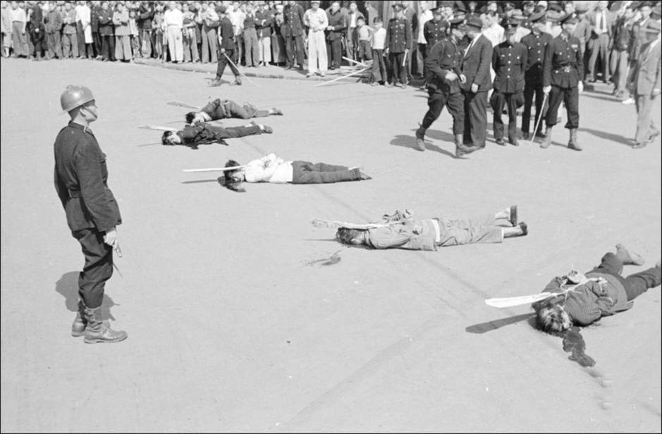 【转载】 49年5月国民党枪毙死刑犯 共产党人大笑赴死