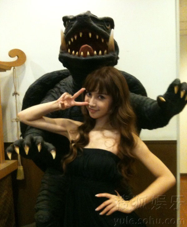 angelababy日本照片,angelababy日本 angelababy早期日本走秀 和现在判若两人