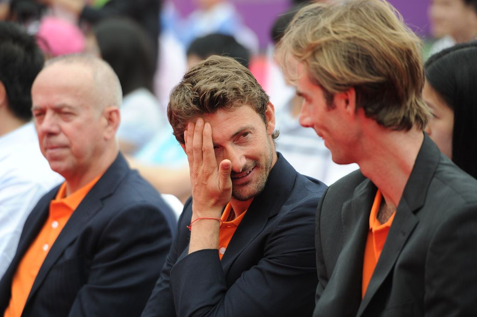 高清:费雷罗国际网球学院启动 前一哥走进中国