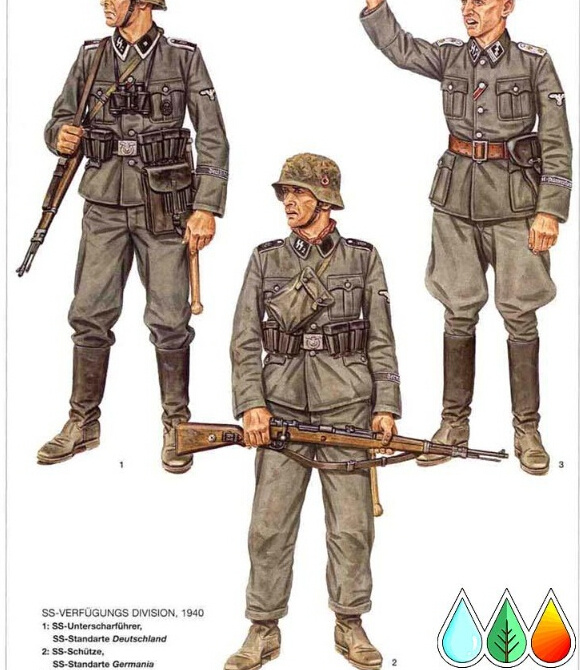 二战德国党卫军军服图册(1)7688661-军事频道