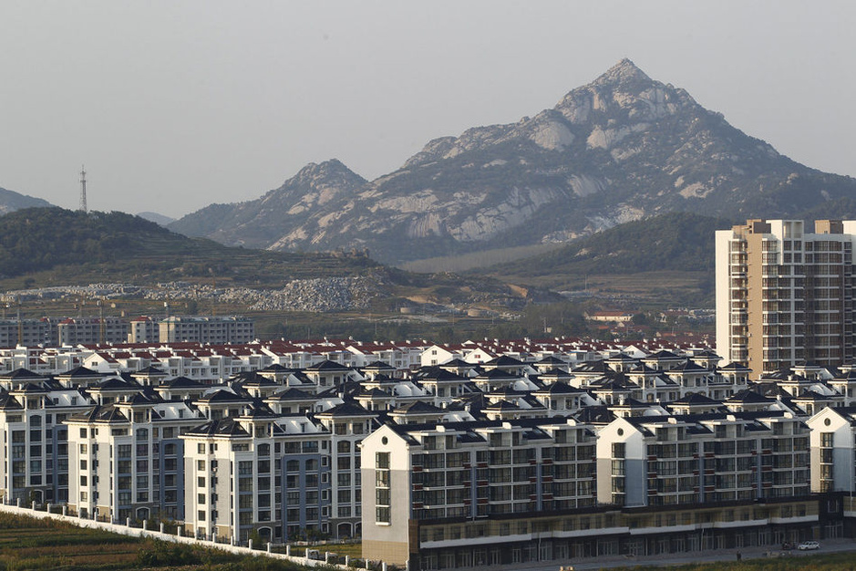 山东乳山海景房区成"空城"