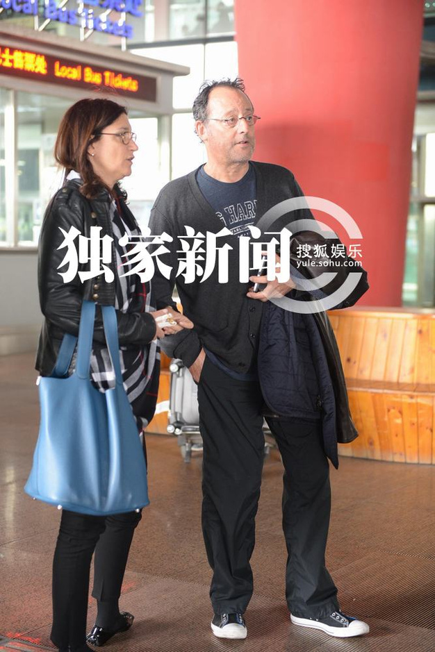 独家:法国影星让雷诺抵京 参加北京国际电影节