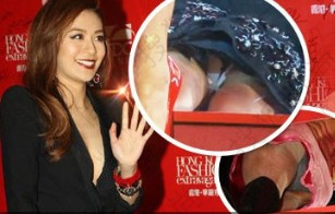 林志玲广告伤害我身心健康 江若琳走光照疯传