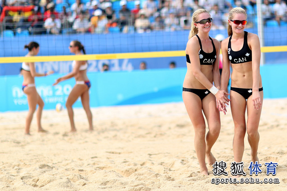 加拿大<em>双胞胎</em>进四强 金发沙排宝贝性感来袭(图