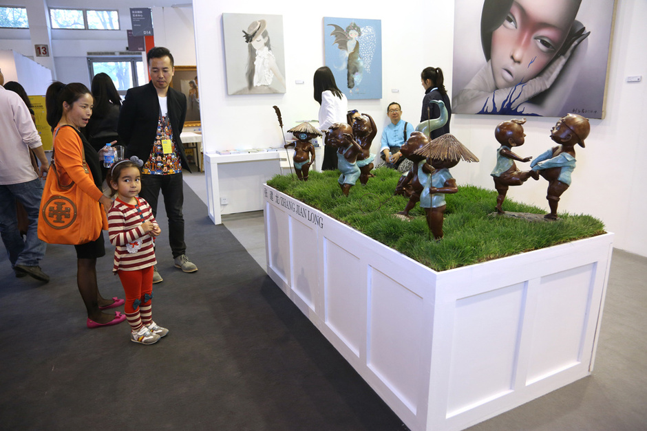 2014艺术北京博览会现场:艺术也梦幻6549797