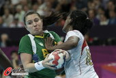 北京时间2012年8月5日，2012年伦敦奥运会女子手球小组赛，巴西29：26胜安哥拉。 更多奥运视...