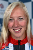 2012年7月10日，2012年伦敦奥运会前瞻，英国皮划艇女将考索恩官方照。