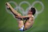 高清图：男子10米跳台预赛戴利出战 秀大好身材