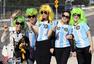 高清图：阿根廷瑞士球迷集结 巴西美女力挺瑞士