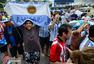 高清图：探访阿根廷球迷聚集地 各式帐篷铺满地