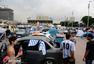 高清图：探访阿根廷球迷聚集地 各式帐篷铺满地