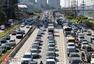 高清图：圣保罗全城交通拥堵 因世界杯导致瘫痪