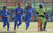 2010年11月25日，广州，2010亚运会男子板球半决赛，巴基斯坦103-125阿富汗。
