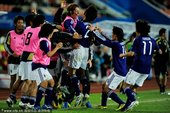 2010年11月25日，广州，2010亚运会男足决赛，日本1-0阿联酋。